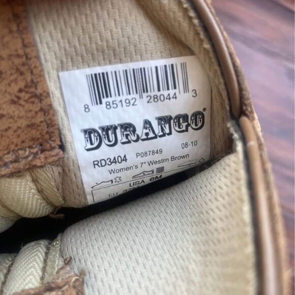 Women's Durango Cowboy boots size 6 - Picture 3 of 3